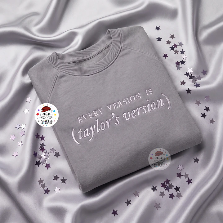 Polera Bordada - EVERY VERSION IS TAYLOR’S VERSION (FOLKLORE) 2