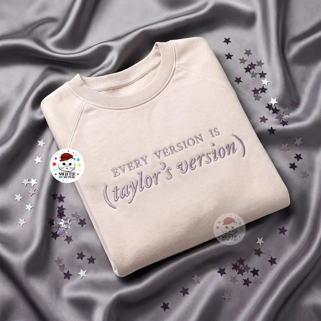 Polera Bordada - EVERY VERSION IS TAYLOR’S VERSION (FOLKLORE) 3