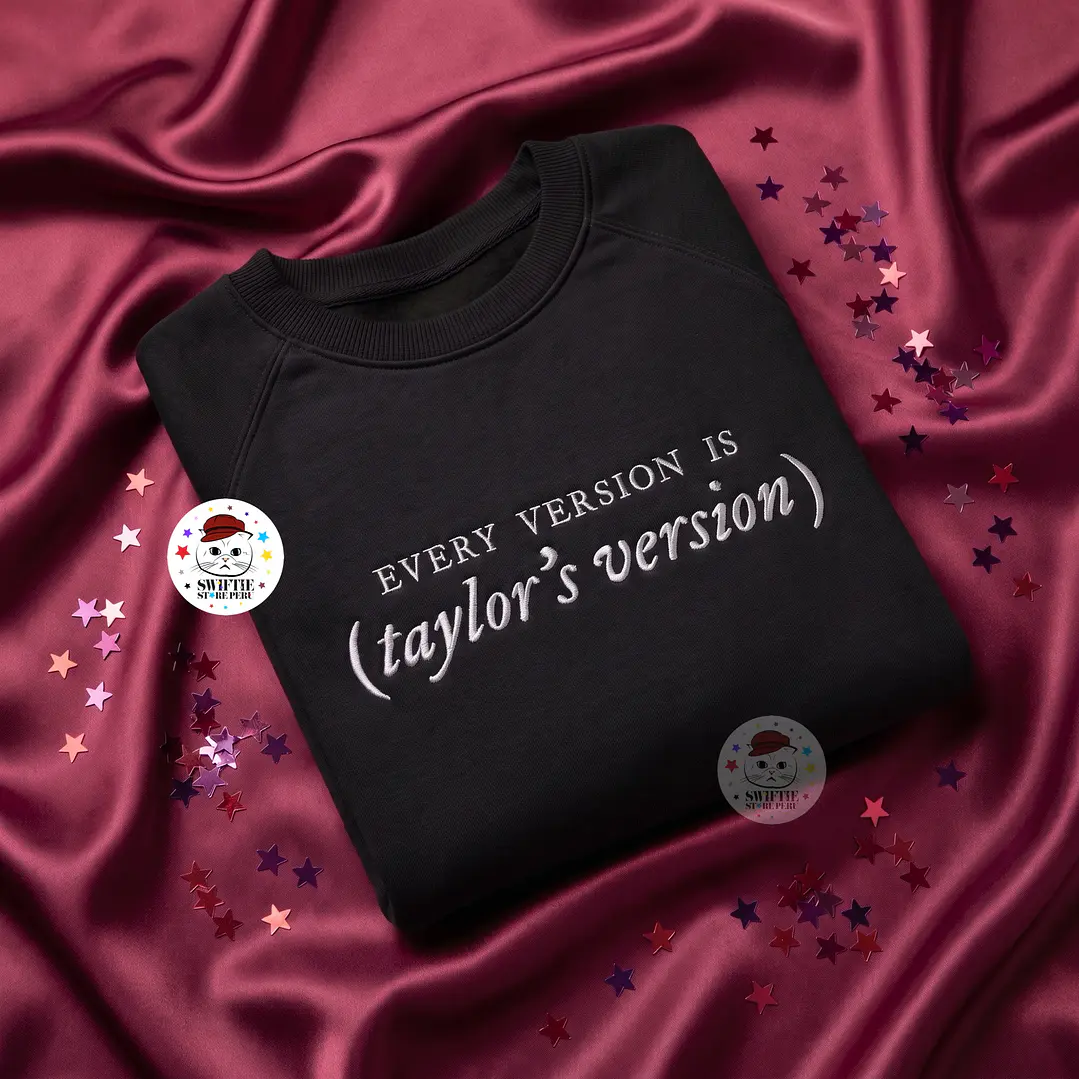 Polera Bordada - EVERY VERSION IS TAYLOR’S VERSION (REPUTATION) 1