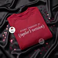 Polera Bordada - EVERY VERSION IS TAYLOR’S VERSION (REPUTATION) - Miniatura 2
