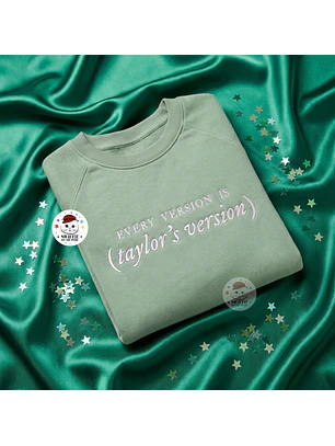 Polera Bordada - EVERY VERSION IS TAYLOR’S VERSION (DEBUT)