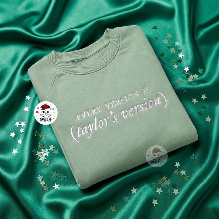 Polera Bordada - EVERY VERSION IS TAYLOR’S VERSION (DEBUT) 1