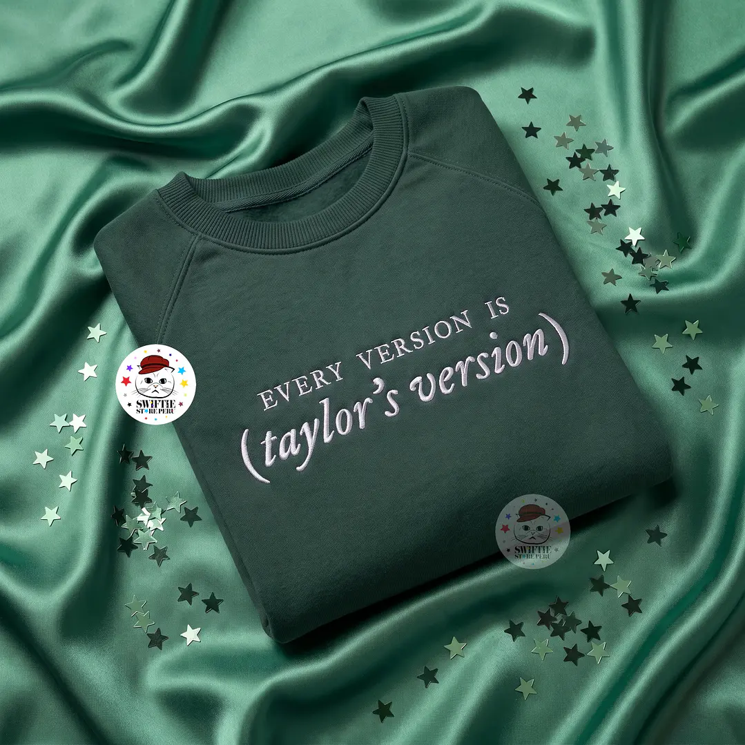 Polera Bordada - EVERY VERSION IS TAYLOR’S VERSION (DEBUT) 2