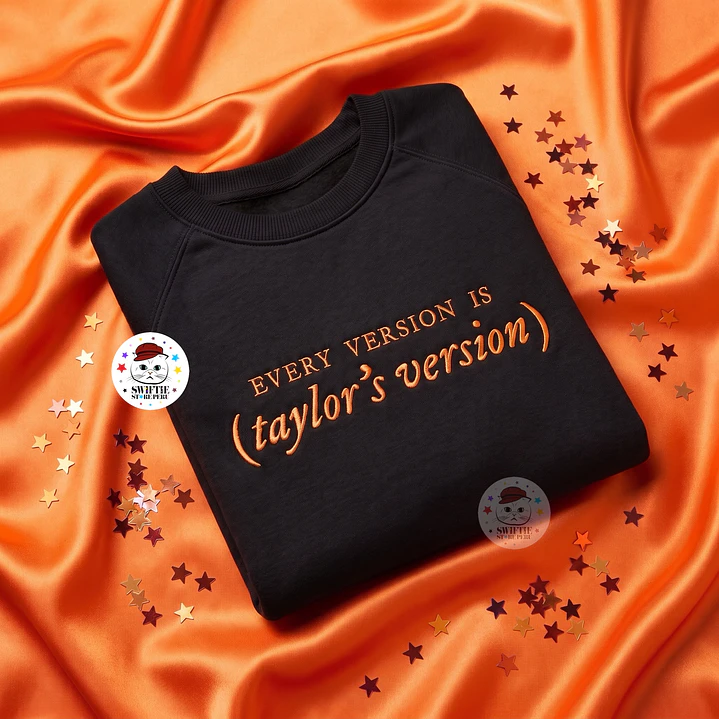 Polera Bordada - EVERY VERSION IS TAYLOR’S VERSION (SHOWGIRL) 1