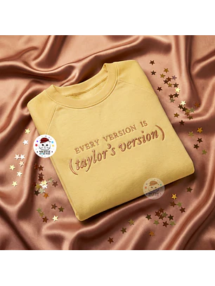 Polera Bordada - EVERY VERSION TAYLOR’S VERSION (Fearless)