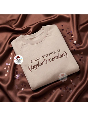 Polera Bordada - EVERY VERSION IS TAYLOR’S VERSION (EVERMORE)