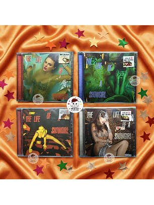 Pack Showgirl 4 CDs (Target) + 4 Posters + 4 Pines