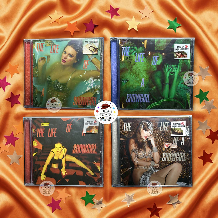 Pack Showgirl 4 CDs (Target) + 4 Posters + 4 Pines 1