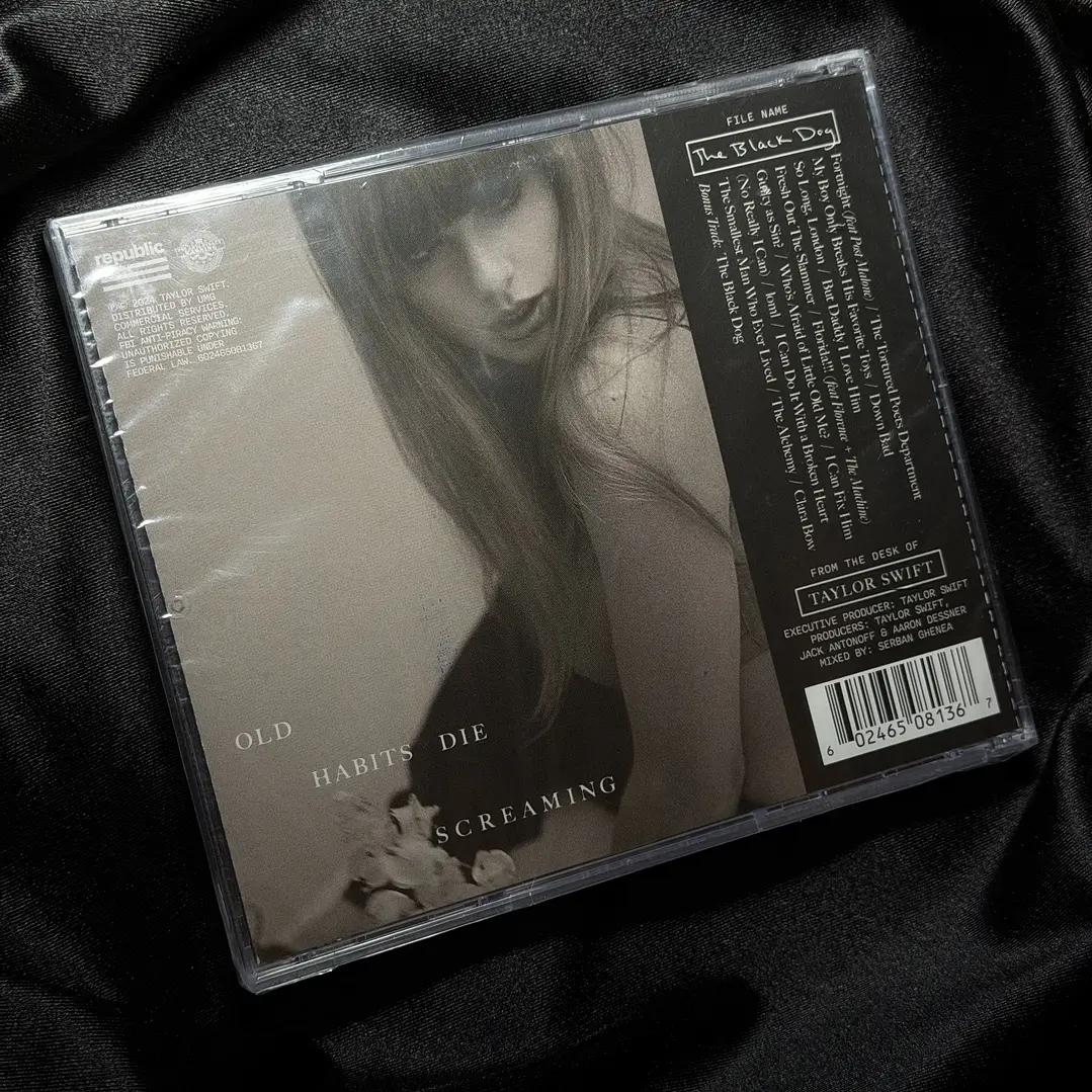 LIQUIDACIÓN CD THE TORTURED POETS DEPARTMENT - THE BLACK DOG #4 3