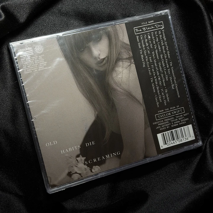 LIQUIDACIÓN CD THE TORTURED POETS DEPARTMENT - THE BLACK DOG #4 3