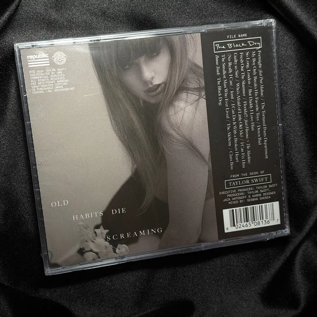 LIQUIDACIÓN CD THE TORTURED POETS DEPARTMENT - THE BLACK DOG #8 3