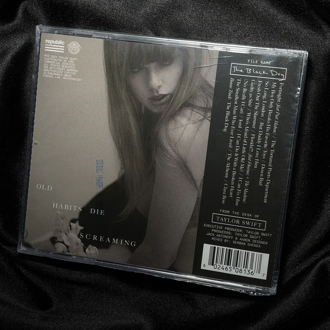 LIQUIDACIÓN CD THE TORTURED POETS DEPARTMENT - THE BLACK DOG #18 2