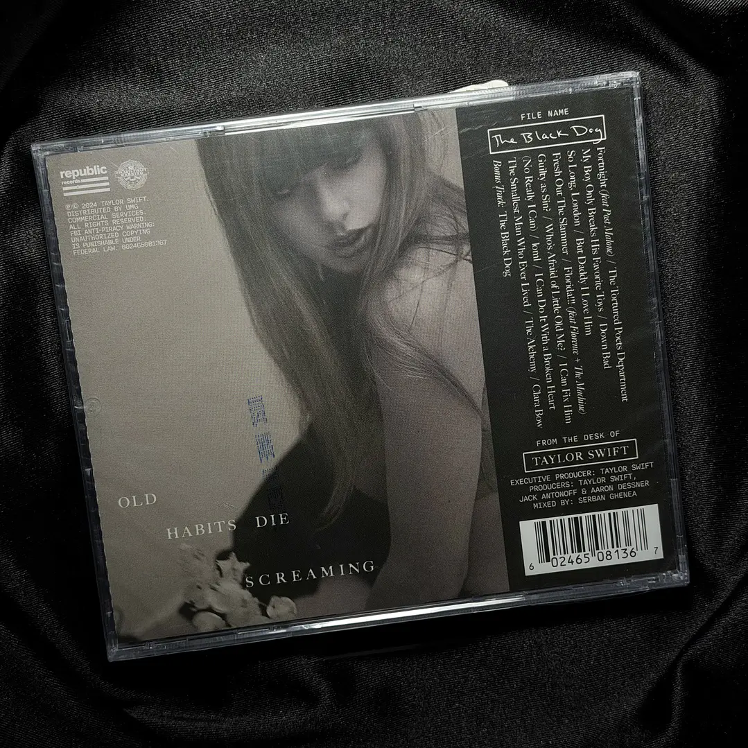 LIQUIDACIÓN CD THE TORTURED POETS DEPARTMENT - THE BLACK DOG #21 2