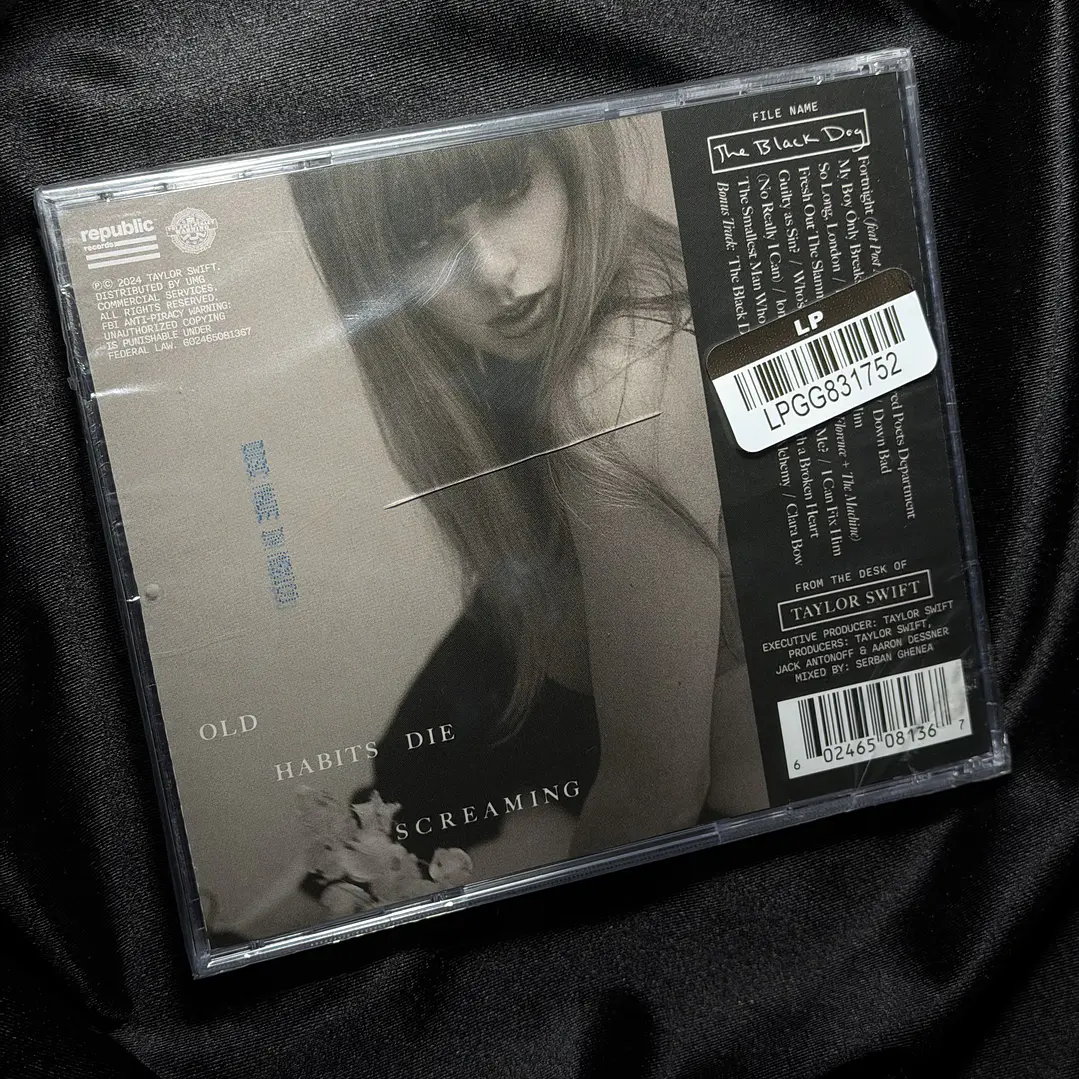 LIQUIDACIÓN CD THE TORTURED POETS DEPARTMENT - THE BLACK DOG #22 2