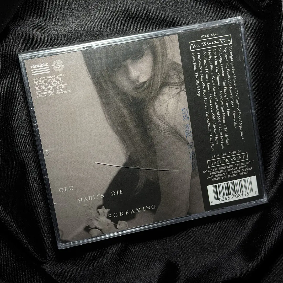 LIQUIDACIÓN CD THE TORTURED POETS DEPARTMENT - THE BLACK DOG #23 2
