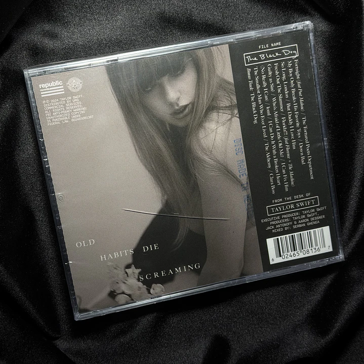 LIQUIDACIÓN CD THE TORTURED POETS DEPARTMENT - THE BLACK DOG #23 2