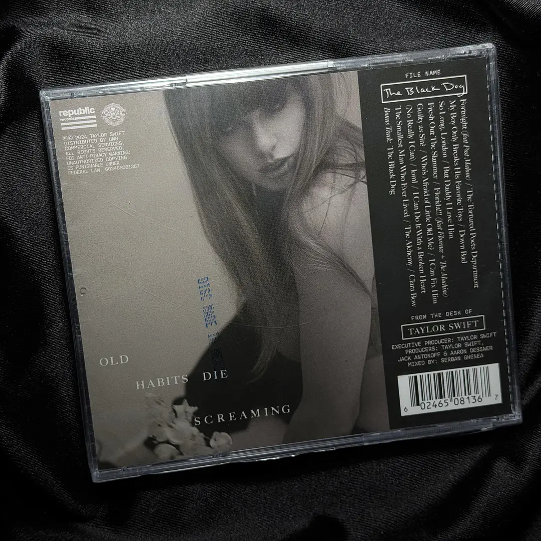 LIQUIDACIÓN CD THE TORTURED POETS DEPARTMENT - THE BLACK DOG #25 3