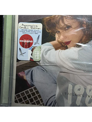 LIQUIDACIÓN CD 1989 (TAYLOR’S VERSION) AQUAMARINE GREEN TARGET #1