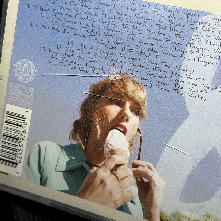 LIQUIDACIÓN CD 1989 (TAYLOR’S VERSION) AQUAMARINE GREEN TARGET #1 4
