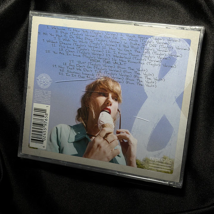 LIQUIDACIÓN CD 1989 (TAYLOR’S VERSION) AQUAMARINE GREEN TARGET #1 5