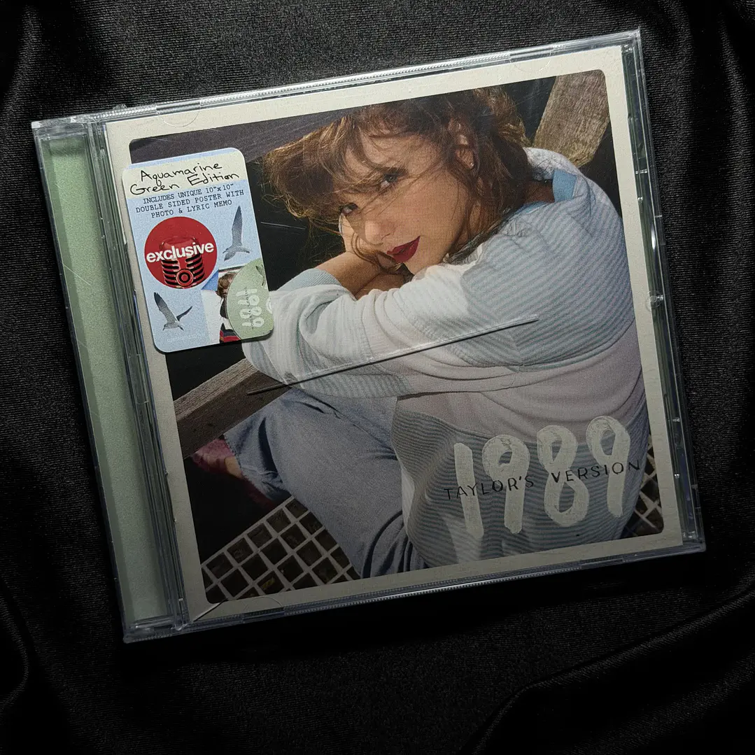 LIQUIDACIÓN CD 1989 (TAYLOR’S VERSION) AQUAMARINE GREEN TARGET #2 1