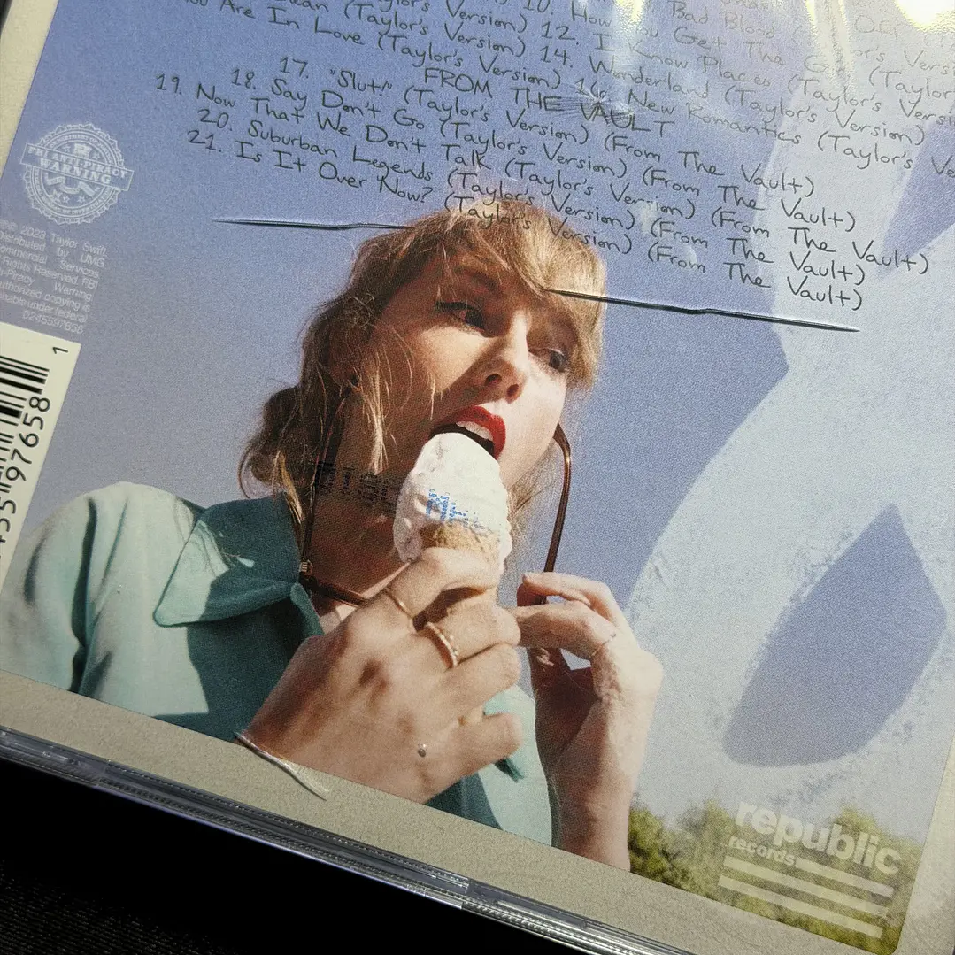 LIQUIDACIÓN CD 1989 (TAYLOR’S VERSION) AQUAMARINE GREEN TARGET #2 5