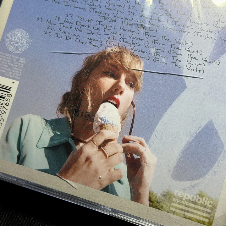 LIQUIDACIÓN CD 1989 (TAYLOR’S VERSION) AQUAMARINE GREEN TARGET #2 5