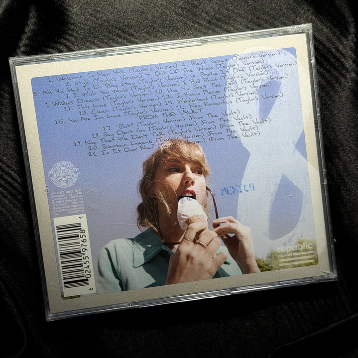 LIQUIDACIÓN CD 1989 (TAYLOR’S VERSION) AQUAMARINE GREEN TARGET #3 3