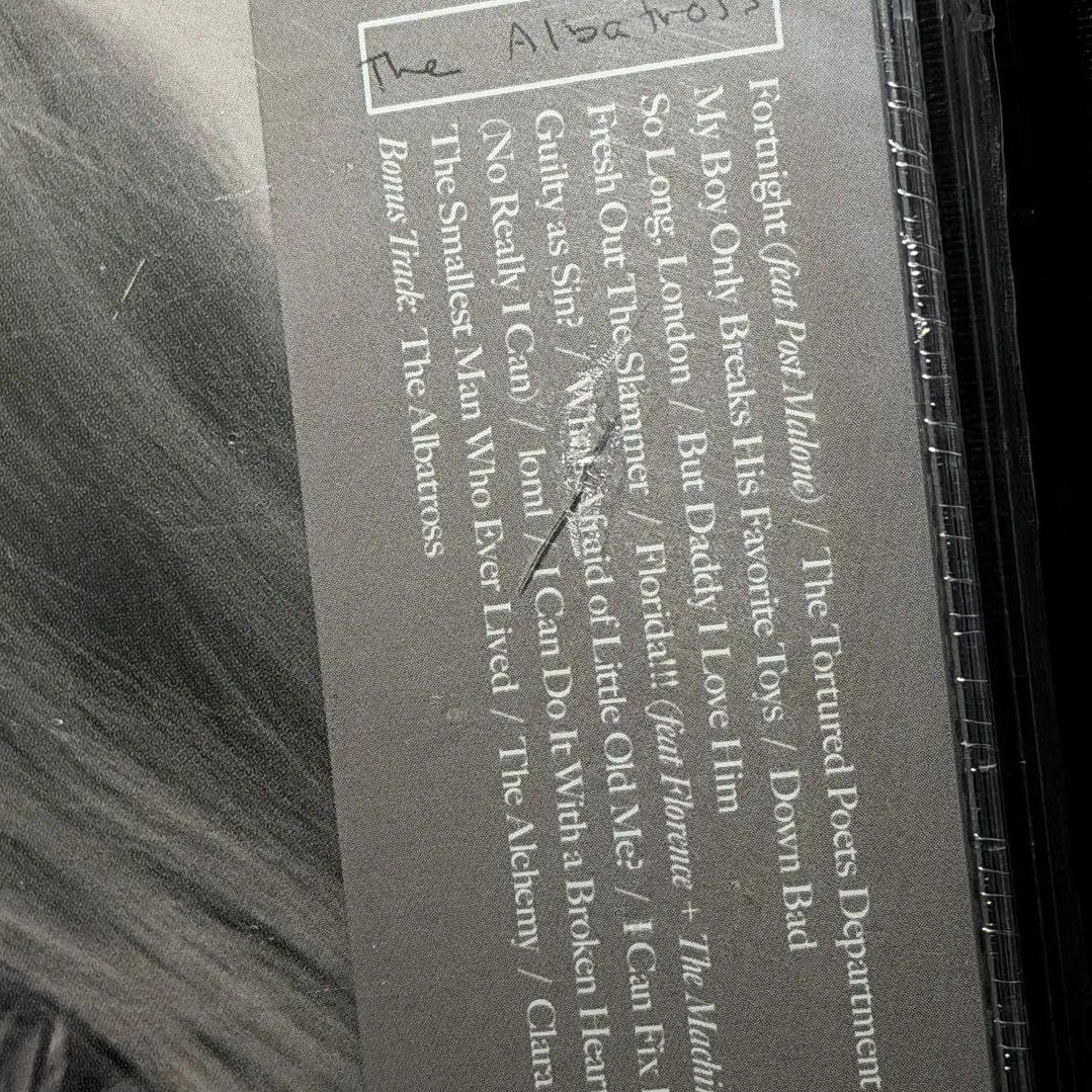 LIQUIDACIÓN CD THE TORTURED POETS DEPARTMENT DELUXE THE ALBATROSS 4