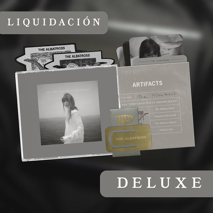 LIQUIDACIÓN CD THE TORTURED POETS DEPARTMENT DELUXE THE ALBATROSS 1