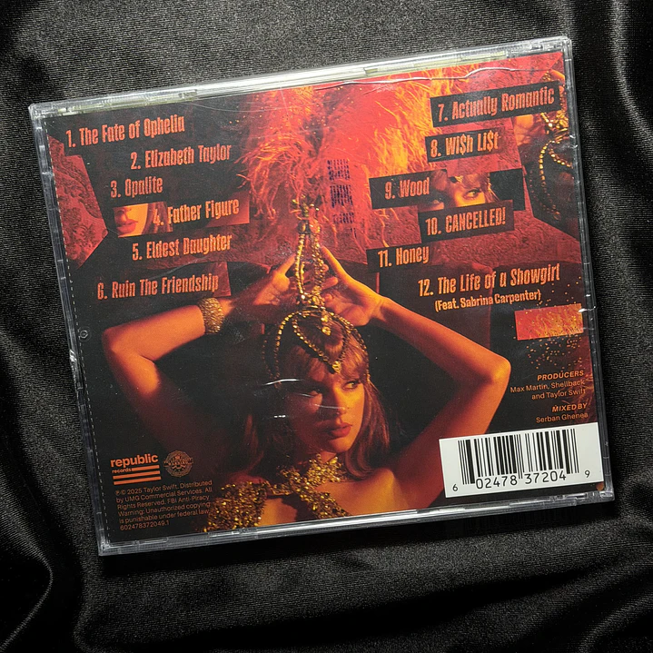 LIQUIDACION THE LIFE OF A SHOWGIRL CD - SWEAT AND VANILLA EDITION #5 4