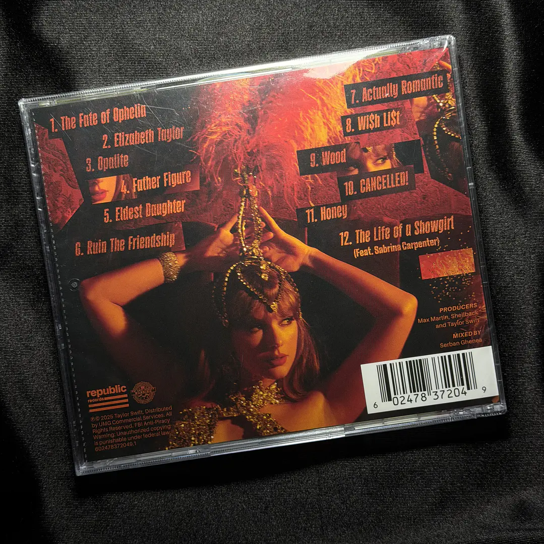 LIQUIDACION THE LIFE OF A SHOWGIRL CD - SWEAT AND VANILLA EDITION #7 3