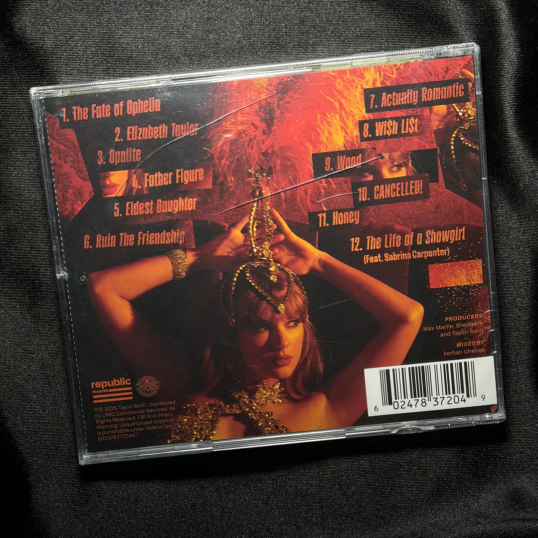 LIQUIDACION THE LIFE OF A SHOWGIRL CD - SWEAT AND VANILLA EDITION #8 3