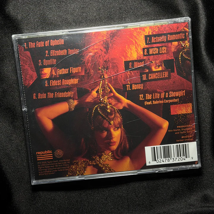 LIQUIDACION THE LIFE OF A SHOWGIRL CD - SWEAT AND VANILLA EDITION #8 3