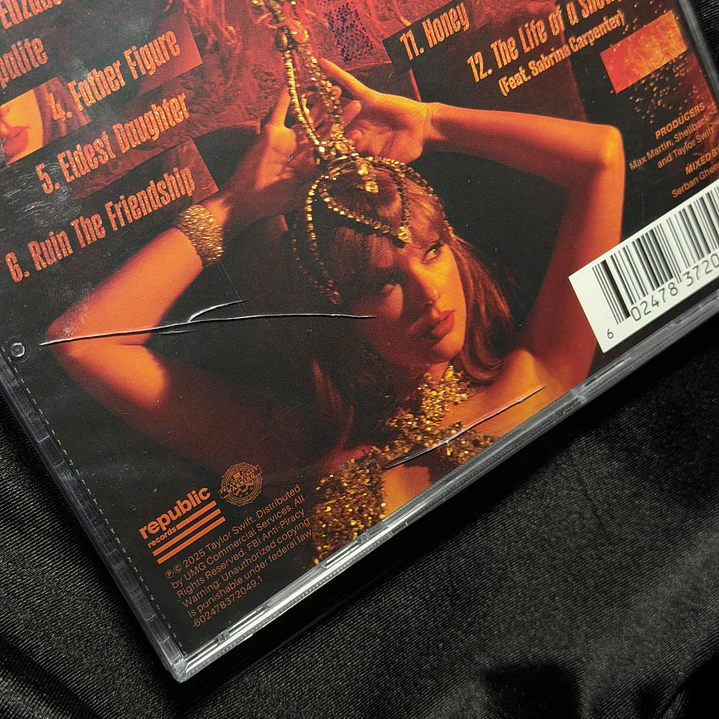 LIQUIDACION THE LIFE OF A SHOWGIRL CD - SWEAT AND VANILLA EDITION #10 3