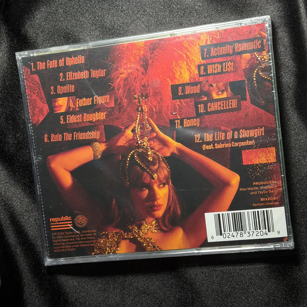 LIQUIDACION THE LIFE OF A SHOWGIRL CD - SWEAT AND VANILLA EDITION #11 2