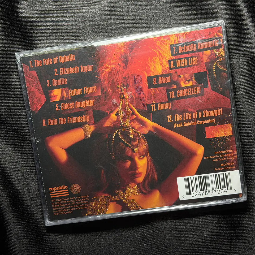 LIQUIDACION THE LIFE OF A SHOWGIRL CD - SWEAT AND VANILLA EDITION #13 2
