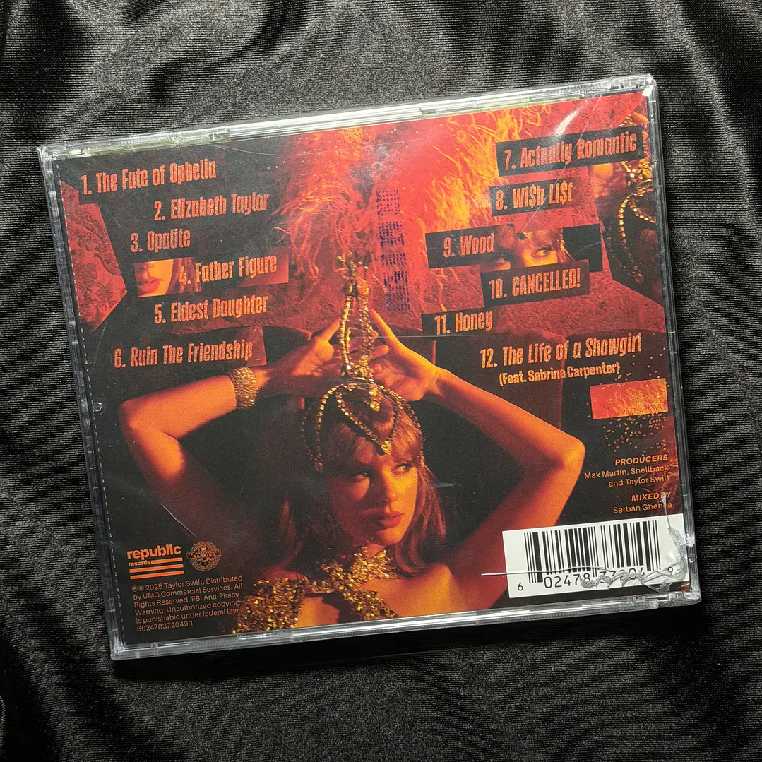 LIQUIDACION THE LIFE OF A SHOWGIRL CD - SWEAT AND VANILLA EDITION #12 4