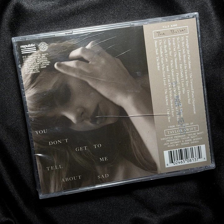 LIQUIDACIÓN CD THE TORTURED POETS DEPARTMENT - THE BOLTER #1 3