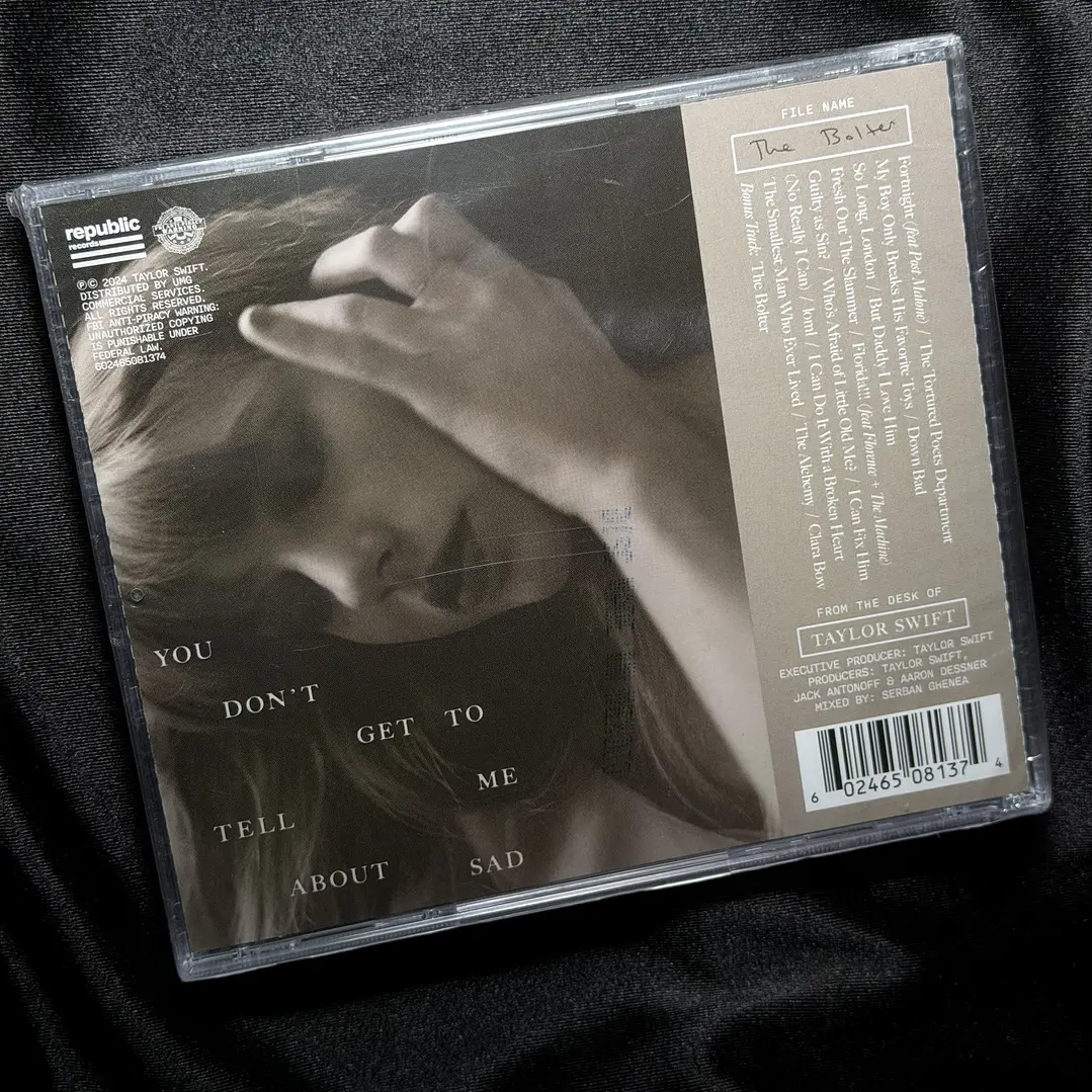 LIQUIDACIÓN CD THE TORTURED POETS DEPARTMENT - THE BOLTER #7 3