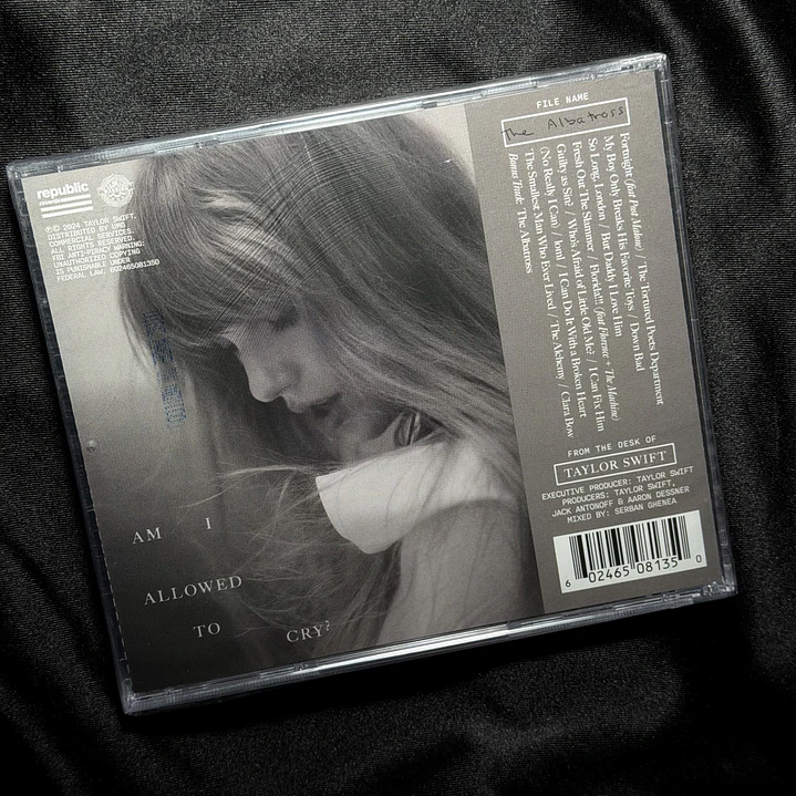 LIQUIDACIÓN CD THE TORTURED POETS DEPARTMENT - THE ALBATROSS #1 4