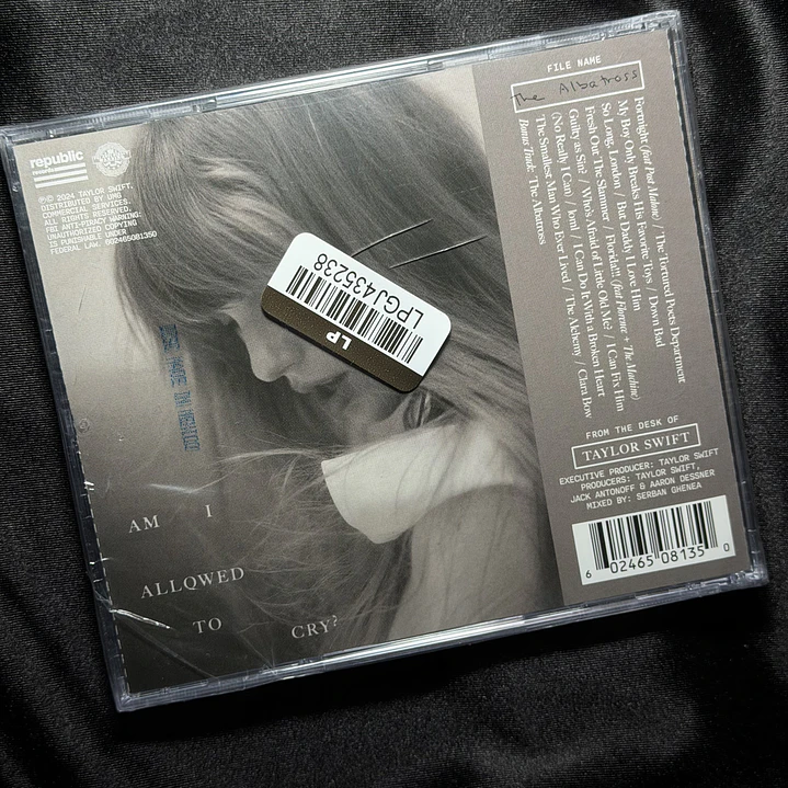 LIQUIDACIÓN CD THE TORTURED POETS DEPARTMENT - THE ALBATROSS #3 2