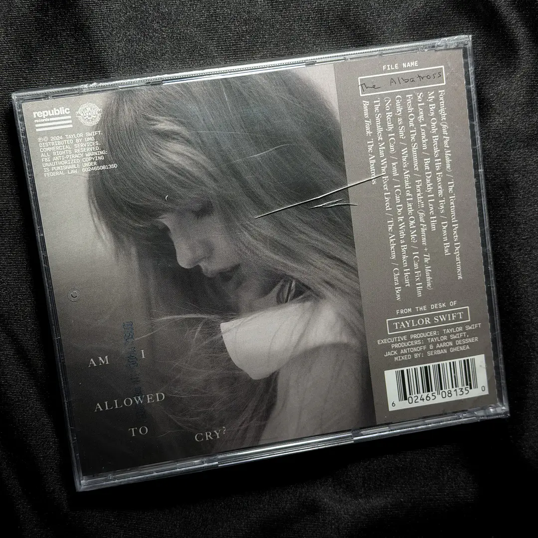 LIQUIDACIÓN CD THE TORTURED POETS DEPARTMENT - THE ALBATROSS #8 2