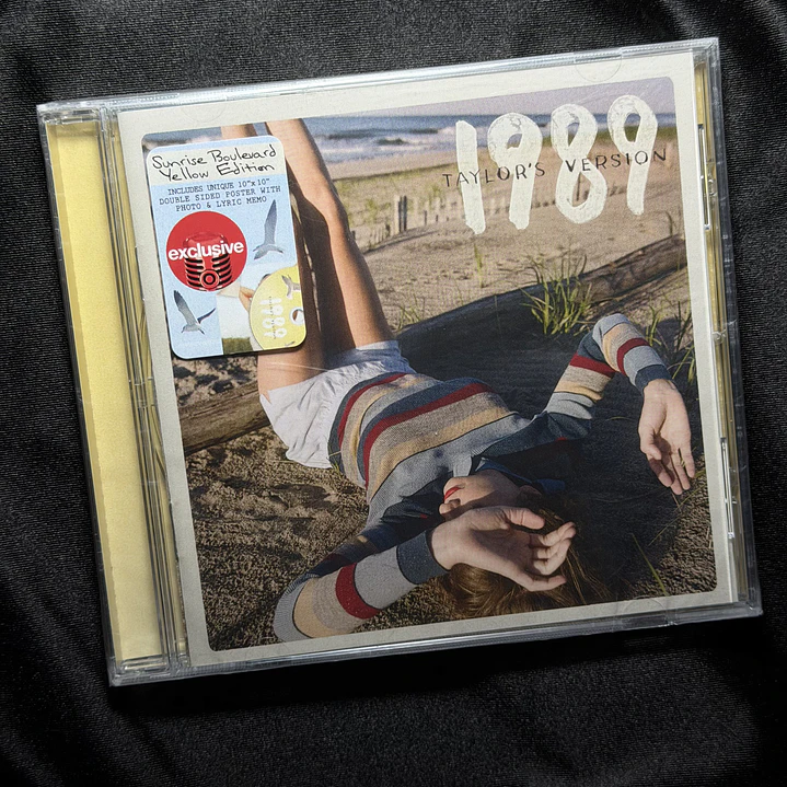 LIQUIDACIÓN CD 1989 (TAYLOR’S VERSION) SUNRISE BOULEVARD YELLOW #1 1