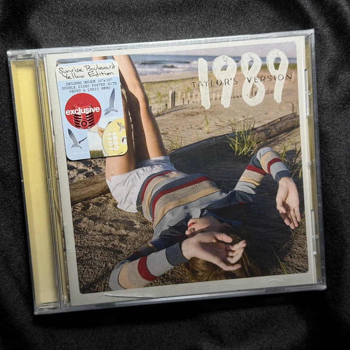 LIQUIDACIÓN CD 1989 (TAYLOR’S VERSION) SUNRISE BOULEVARD YELLOW #3 1