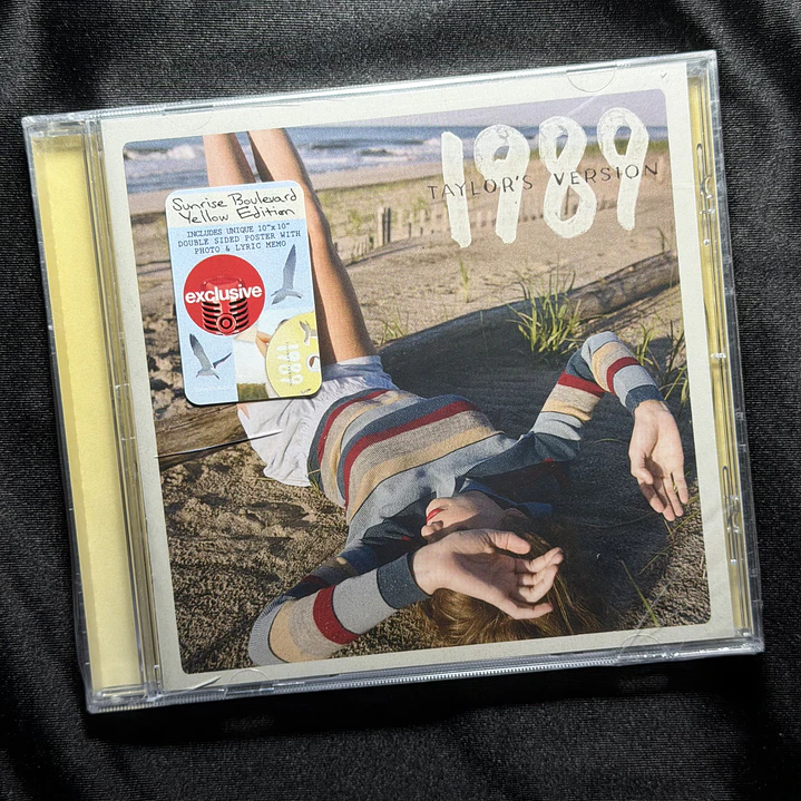 LIQUIDACIÓN CD 1989 (TAYLOR’S VERSION) SUNRISE BOULEVARD YELLOW #4 1