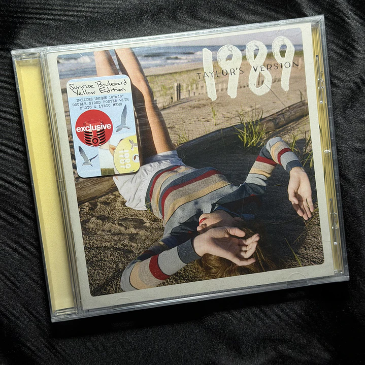 LIQUIDACIÓN CD 1989 (TAYLOR’S VERSION) SUNRISE BOULEVARD YELLOW #6 1