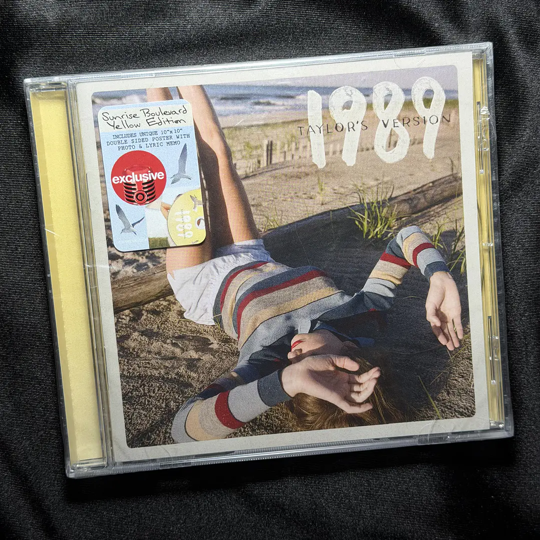 LIQUIDACIÓN CD 1989 (TAYLOR’S VERSION) SUNRISE BOULEVARD YELLOW #7 1