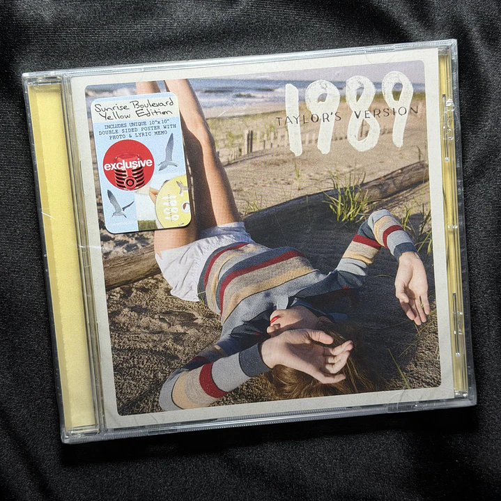 LIQUIDACIÓN CD 1989 (TAYLOR’S VERSION) SUNRISE BOULEVARD YELLOW #7 1