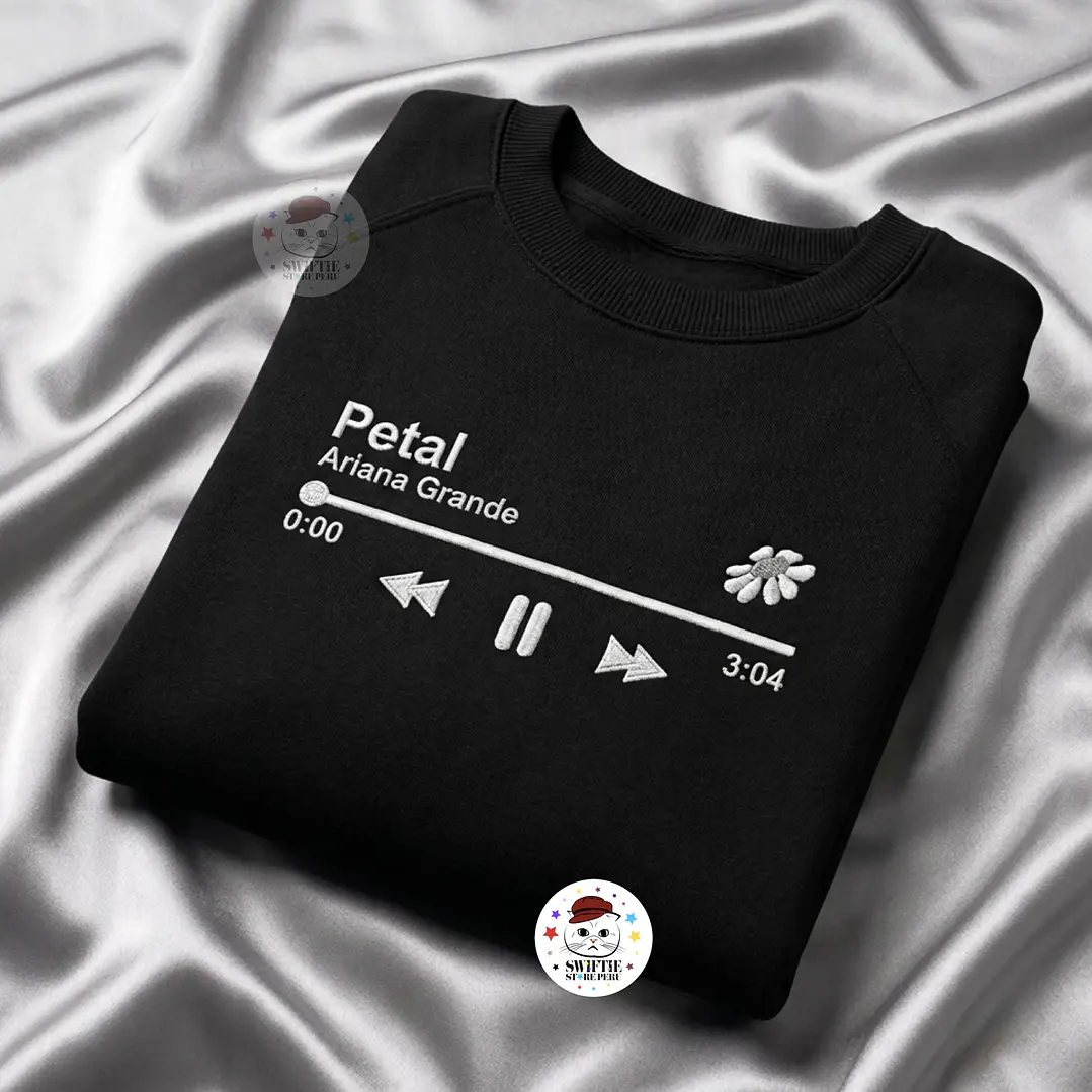 Ariana Grande - Polera Bordada Petal (Music Player) 1